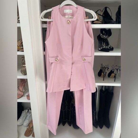 NWT Pink barbie Vest and trousers Set Size Small / XS - Picture 7 of 17
